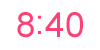 8時40分
