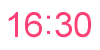 16時30分