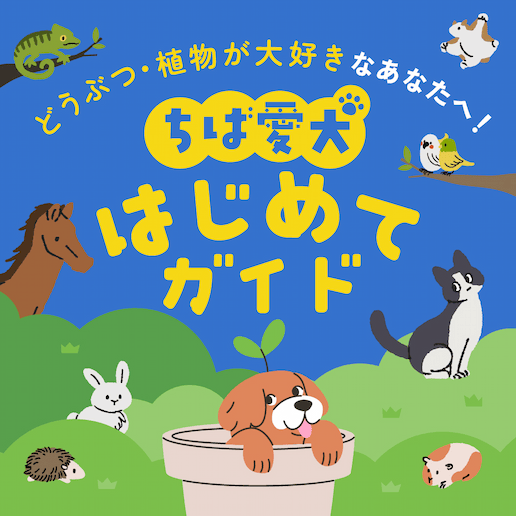 どうぶつ・植物が大好きなあなたへ ちば愛犬はじめてガイド